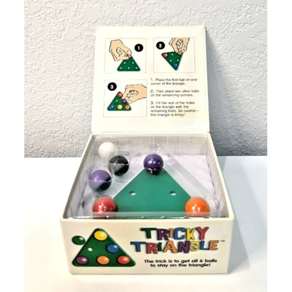 Great American Puzzle Factory 2003‎ Tricky Triangle Game NEW in Box Age 7 and Up